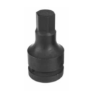 De Neers Drive Allen Socket Impact 6.3mm (1/4) Black 3mm