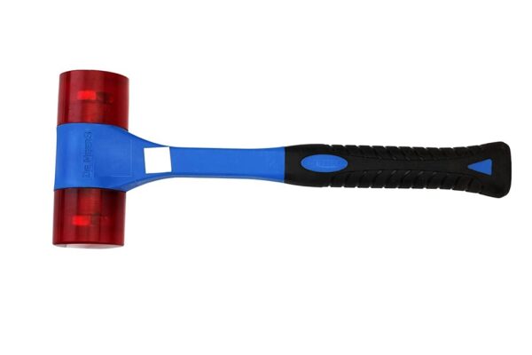 De Neers Soft Faced Plastic Hammer With Fiberglass Handle 50mm TPR full