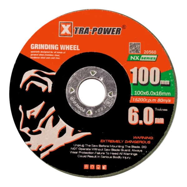 Xtra Power DC WHEEL NX SERIES 100MMX4MM (4") (25pc)