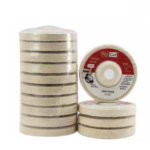 WolCut Non Woven Felt Buff Disc 4"X16" White (10pc)