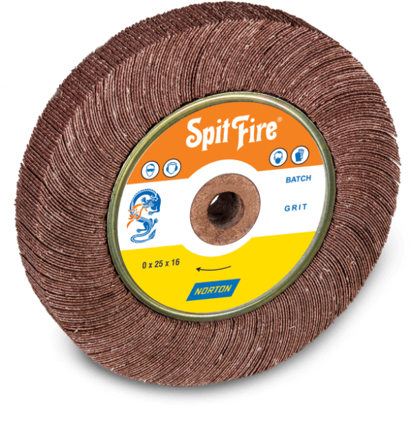 Norton SpitFire Wheel 8"X2" #320 (1pc)