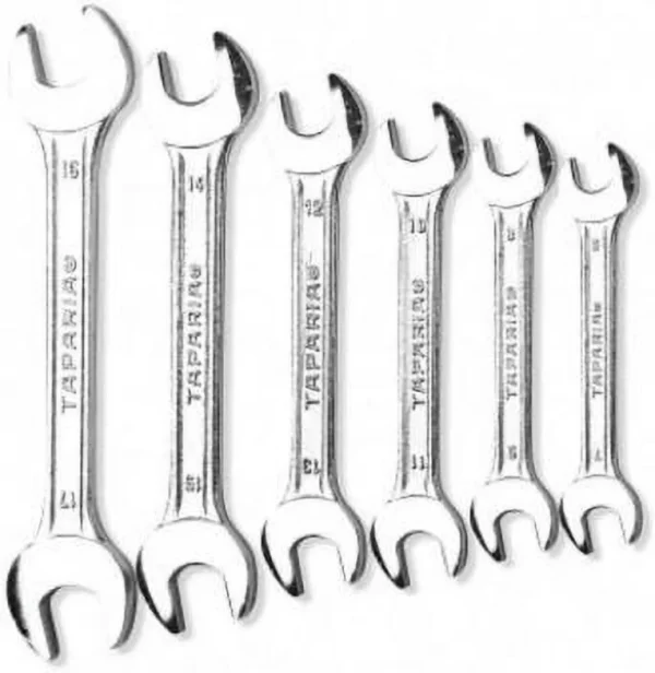 Taparia Double Open End Spanners – Sets DEPW- 05