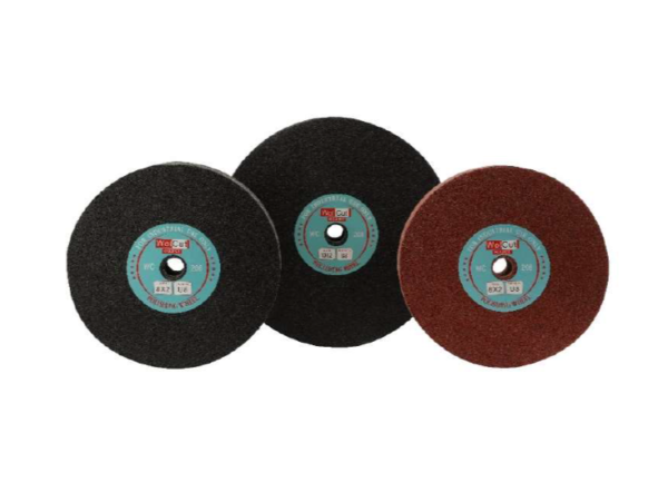 WolCut Non Woven Polishing Wheel For SS hinges/Kabja WC208 8X2 U8 Black