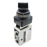 Techno 3/2" Plate Round Button Valve JM06A 1/4" (1pc)