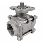 Techno S.S Ball 2014- 3Pc Mounting Pad Valve 1/2" (1pc)