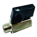 Techno Brass 1015 Brass Mini Ball Valves M/F 1/4" (1pc)