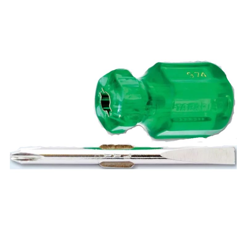 Taparia two in one stubby screw driver
